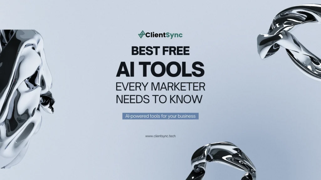 Best Free AI Tools: Every Marketer needs to know